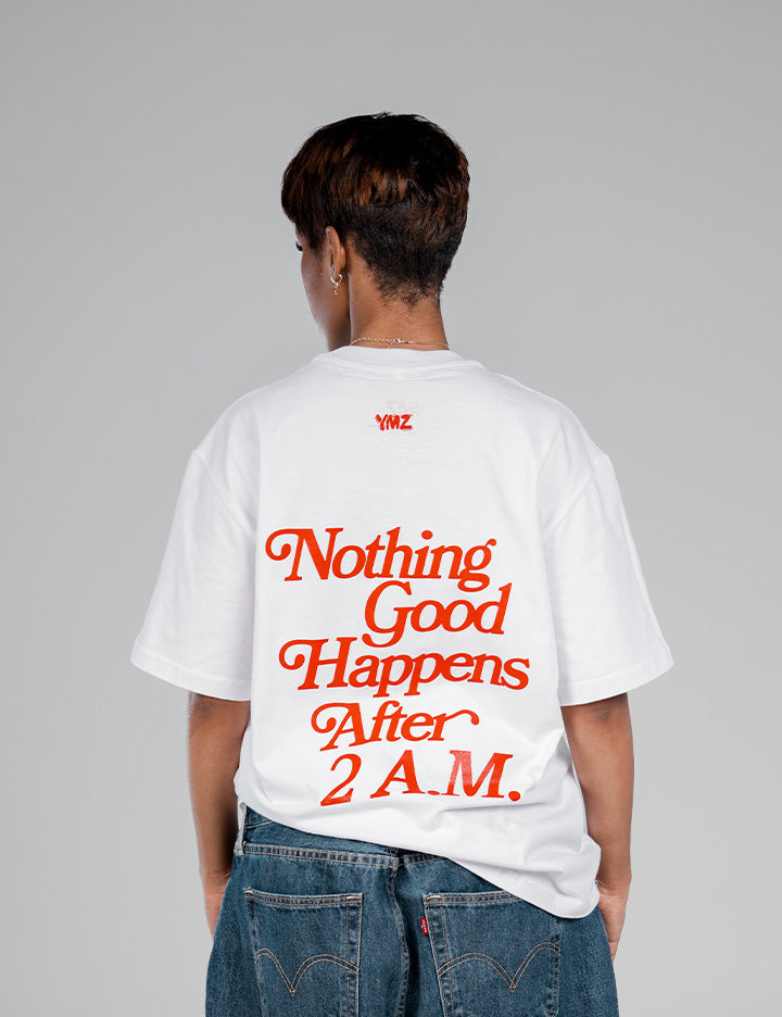 NOTHING GOOD HAPPENS AFTER 2.A.M GRAPHIC TEE